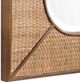 Uttermost® Tahiti Warm Maple Stain Rattan Mirror-5
