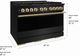 ZLINE Marino 48" Black Stainless Steel Pro Style Gas Range with 8-Burner and Polished Gold Accents-2