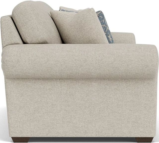 Flexsteel® Randall Silver Driftwood Three-Cushion Sofa-2