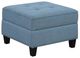 Homelegance® Garren Blue Storage Ottoman-0