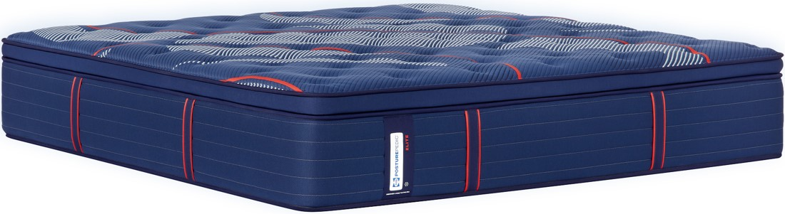 Sealy Posturepedic Elite Brenham II Wrapped Coil 16 Medium Euro Pillow Top Queen Mattress Mattresses Adjustable Beds in Conway SC
