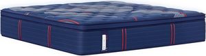 Front view of the Sealy® Posturepedic® Elite Brenham II Wrapped Coil 16" Medium Euro Pillow Top Queen Mattress