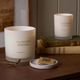 Magnolia Home by Joanna Gaines Magnolia White Gathered Candle-3