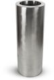 Le Present Satino Cylindra Stainless Steel 36" Planter-0