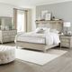 Liberty Furniture Ivy Hollow 4-Piece Dusty Taupe/Weathered Linen California King Mantle Bedroom Set-1