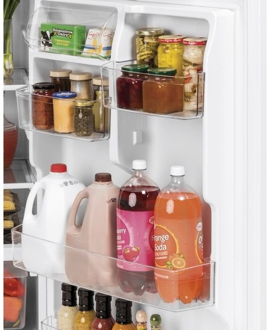 GE® 30 in. 19.2 Cu. Ft. Fingerprint Resistant Stainless Steel Top Freezer Refrigerator-6