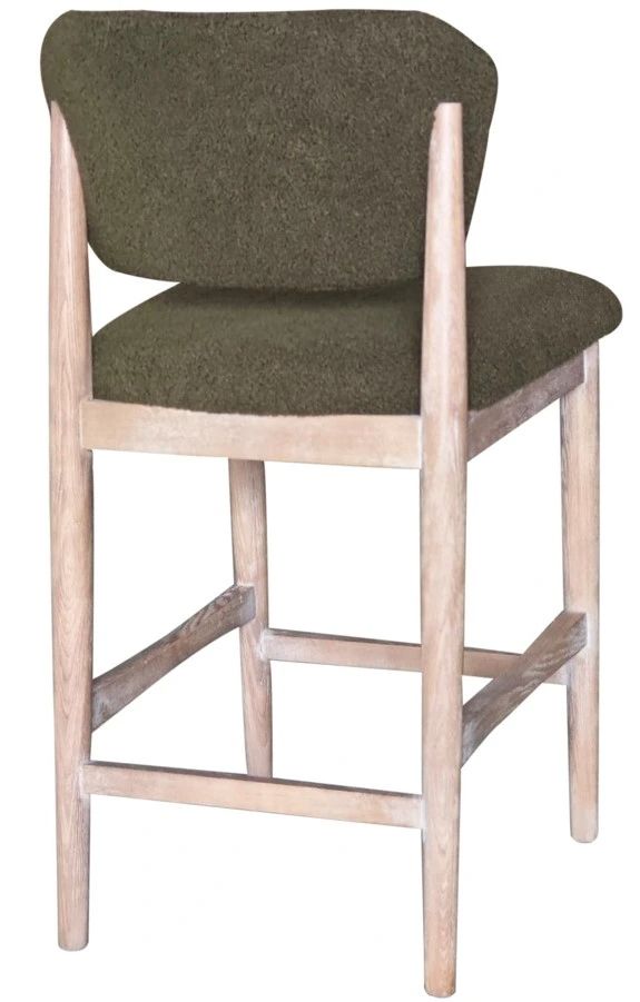 Nest Home Collections Hayder Himalaya Moss/Natural Counter Stool-3
