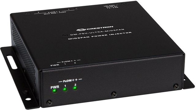 Crestron® DigitalMedia™ Ultra Midspan PoDM++ Injector