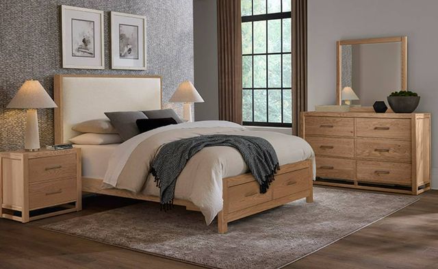 Vaughan-Bassett Lodge & Loft Blond Oak 6-Drawer Dresser-1