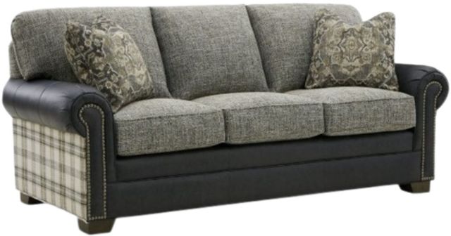 Craftmaster® Customizable Custom Blends 3-Seater Sofa with Throw Pillows-4