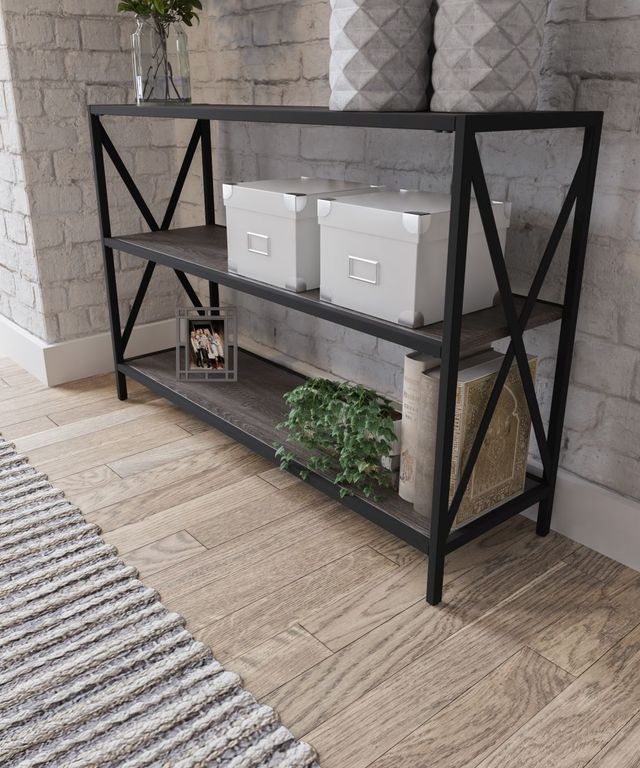 Signature Design by Ashley® Freedan Grayish Brown Bookcase-4