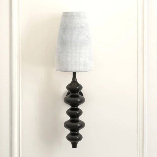 Harp & Finial® Adair Matte Black Sconce-2