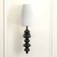 Harp & Finial® Adair Matte Black Sconce-2