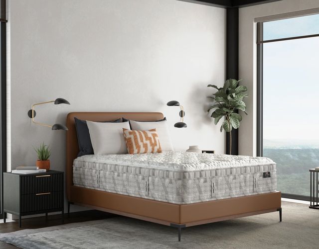King Koil® Intimate Handcrafted Culver 16" Wrapped Coil Firm Euro Top King Mattress-1