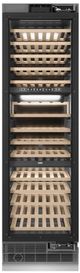 ZLINE Autograph Edition 24" 12.4 Cu. Ft. Panel Ready Column Wine Cooler with Champagne Bronze Accents-0
