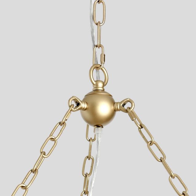 Classic Home Amanda White Beaded Chandelier -4