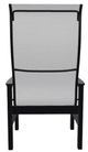 Telescope Casual Leeward Abalone/Black Fabric/Polymer Outdoor MGP Sling Supreme Arm Chair-3