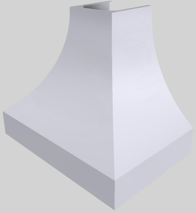 Vent-A-Hood® Designer Series 36" White Wall Mounted Range Hood-3