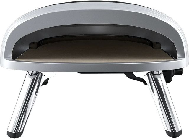 Unique® Appliances Classic Retro 16'' Matte Black Liquid Propane Pizza Oven-1