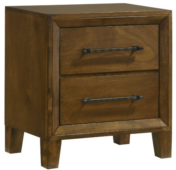 New Classic® Home Furnishings Ballard Walnut Nightstand-0