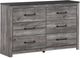 Signature Design by Ashley® Bronyan Dark Gray Dresser-0