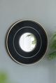 A & B Home Black/Gold Round Carved Mirror -5