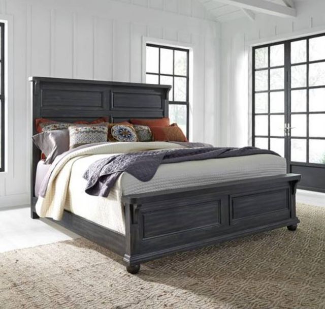 Liberty Furniture Harvest Home Chalkboard Queen Panel Bed-2
