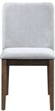 New Classic® Home Furnishings Kody Dark Walnut/Stone Gray Dining Side Chair-2