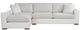 Universal Explore Home™ Shelborne 2-Piece Oris Snow/Sunda Snow Left-Arm Facing Chaise Sectional-1