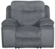 New Classic® Home Furnishings Teddy Gray Power Recliner-2