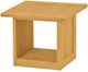 Crate Designs™ Furniture Classic Lacquer Top Corner Table-0