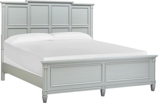 Magnussen Home® Glenbrook Pebble Complete King Panel Bed-0