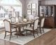 Homelegance® Rexford Cherry/Gray Arm Chair-1