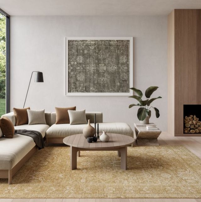Nourison Home™ Moonlit Taupe 5'x8' Area Rug-1