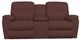 La-Z-Boy® Morrison Burgundy Power Reclining Loveseat with Console and Headrest-1