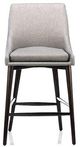 Mazin Furniture Fillmore Grey/Espresso 24" Counter Chair-0