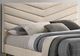 Furniture of America® Vivar Beige Queen Upholstered Panel Bed-1