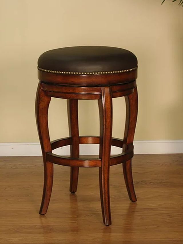 American Heritage Billiards Santos Cona Backless Bar Stool-1