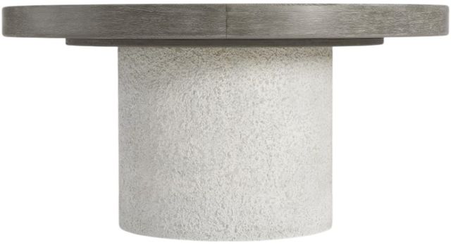 Bernhardt Monolith Millstone/Puma Round Dining Table-2