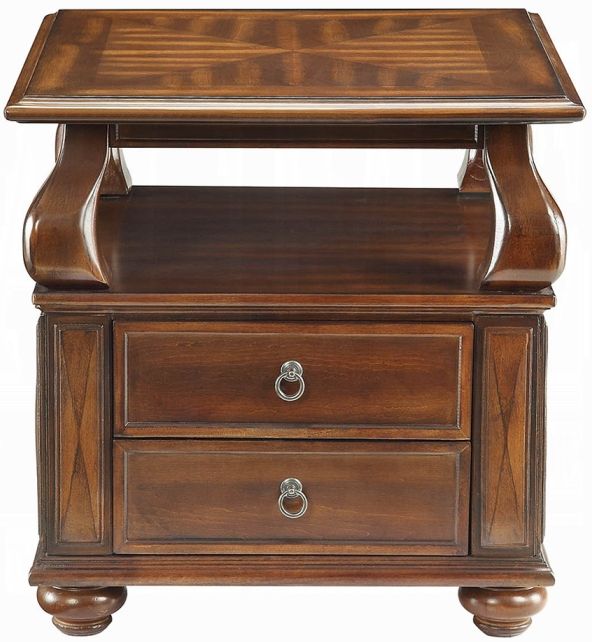 ACME Furniture Amado Walnut End Table-0