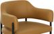 TOV Furniture Sezanne Matte Black/Tan Dining Chair-5