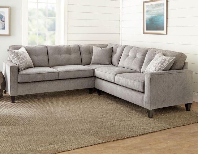 Steve Silver Co. Maddox 2-Piece Gray Sectional-0