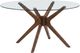 New Classic® Home Furnishings Reeves 5-Piece Brown Cherry/Light Gray Dining Table Set-2