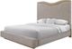 Bernards Calia Beige King Upholstered Panel Bed-3