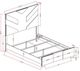 Global Furniture USA Optimus Black/Brown Youth Full Panel Bed-2