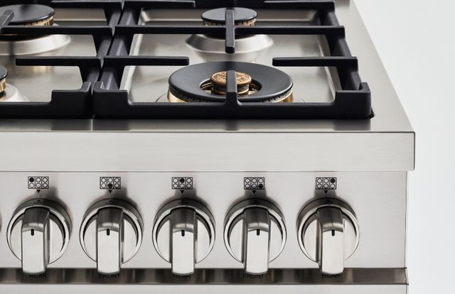 Bertazzoni Master Series 48" Stainless Steel Pro Style Dual Fuel Range-2