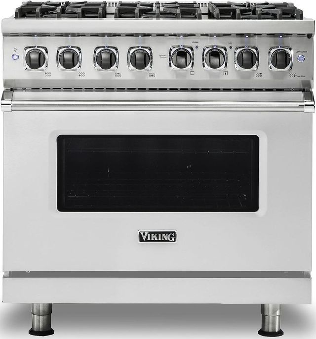 Viking® Professional 5 Series 36" Stainless Steel Pro Style Dual Fuel Natural Gas Range