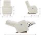 La-Z-Boy® Lennon Bisque Power Rocking Recliner with Headrest and Lumbar-4