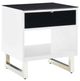 Signature Design by Ashley® Gardoni Black End Table with White Base-0