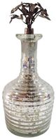 A & B Home Antiqued Silver Perfume Bottle-0